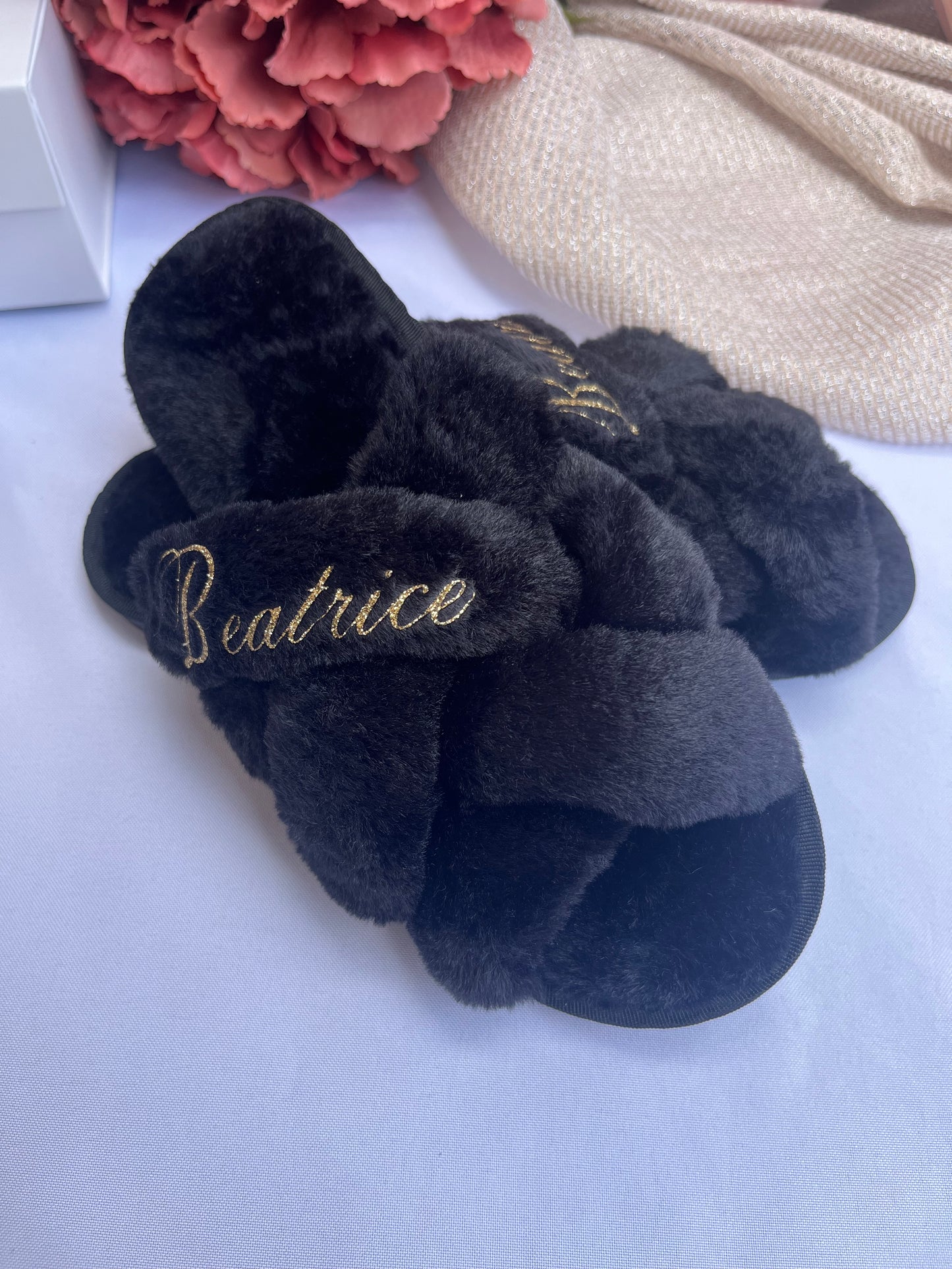Chaussons Fluffy - La Nuit est Belle