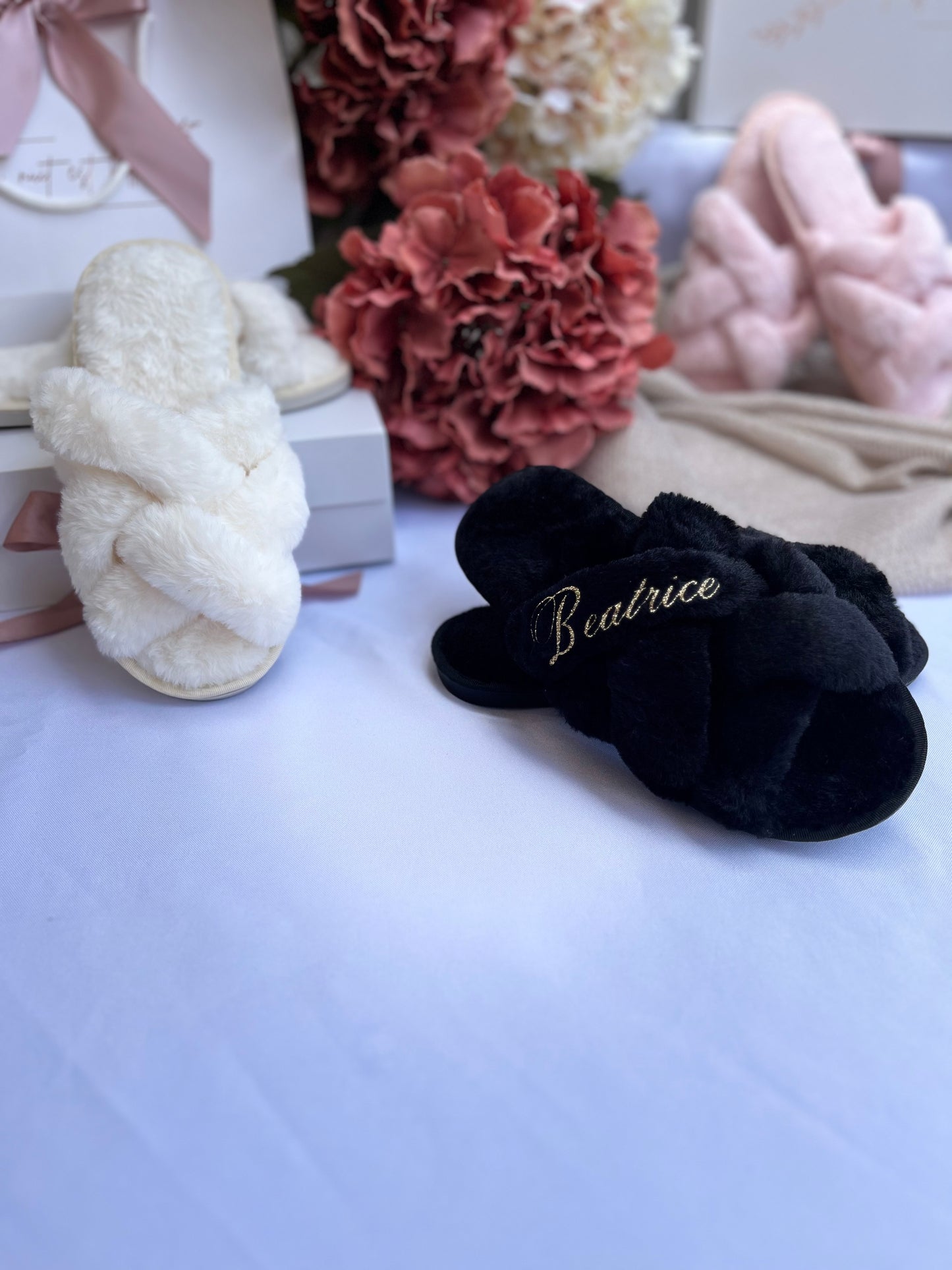 Chaussons Fluffy - La Nuit est Belle
