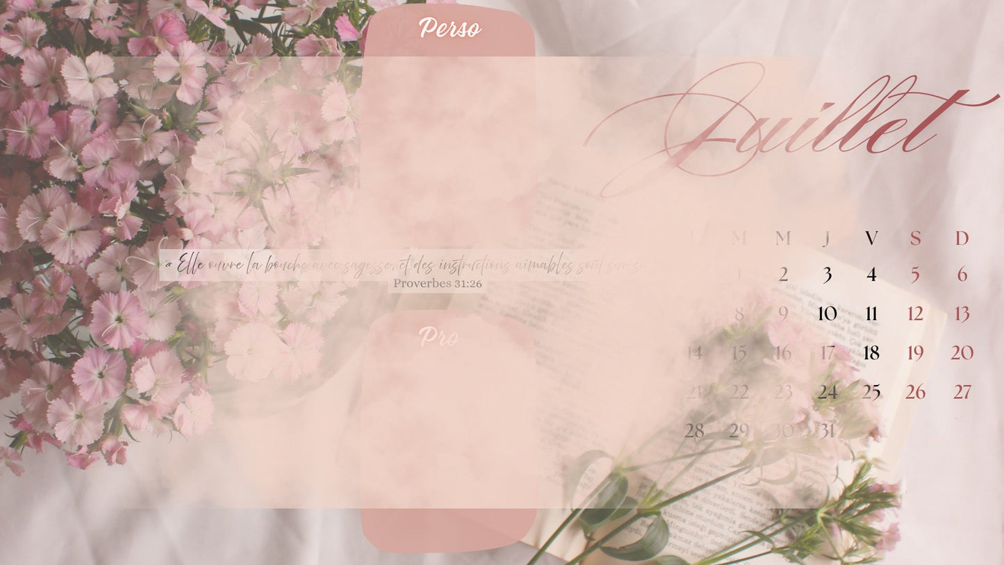 Collection Girly Floral - JUILLET 2025 La Nuit est Belle